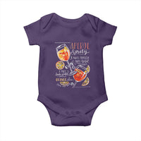 Aperol Spritz Baby Onesie Cocktail Recipe Drinking Lover Gift