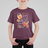 Aperol Spritz T Shirt For Kid Cocktail Recipe Drinking Lover Gift - Wonder Print Shop