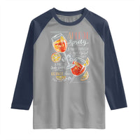 Aperol Spritz Raglan Shirt Cocktail Recipe Drinking Lover Gift