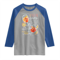 Aperol Spritz Raglan Shirt Cocktail Recipe Drinking Lover Gift