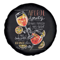 Aperol Spritz Spare Tire Cover Cocktail Recipe Drinking Lover Gift