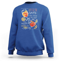 Aperol Spritz Sweatshirt Cocktail Recipe Drinking Lover Gift - Wonder Print Shop