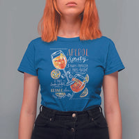 Aperol Spritz T Shirt For Women Cocktail Recipe Drinking Lover Gift - Wonder Print Shop