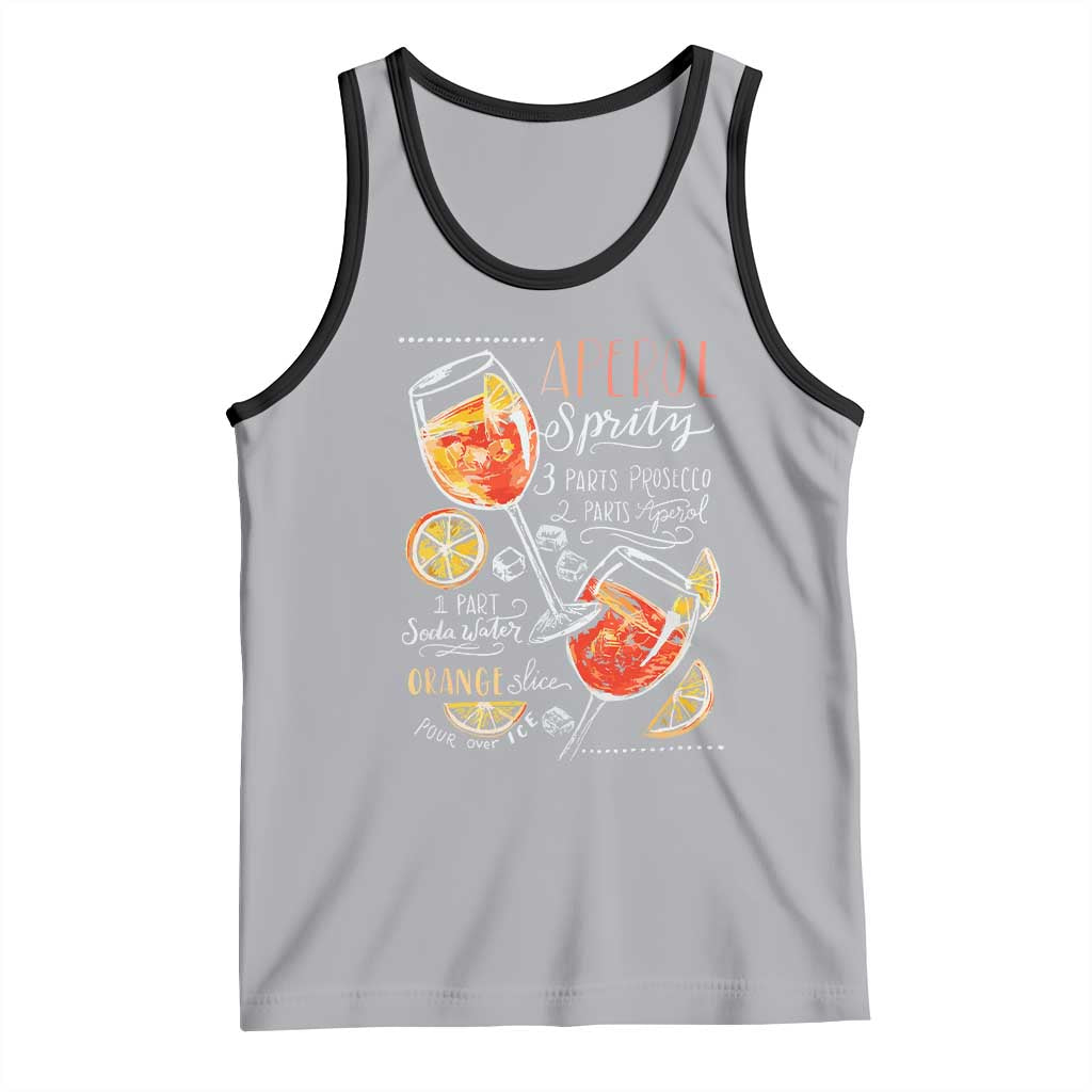 Aperol Spritz Tank Top Cocktail Recipe Drinking Lover Gift