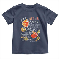 Aperol Spritz Toddler T Shirt Cocktail Recipe Drinking Lover Gift