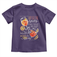Aperol Spritz Toddler T Shirt Cocktail Recipe Drinking Lover Gift