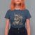 Christmas Squirrel T Shirt For Women Xmas Tree Lights Reindeer Santa Hat Pajamas - Wonder Print Shop