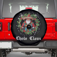 Funny Mexican Santa Spare Tire Cover Cholo Claus Christmas in Mexico