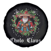 Funny Mexican Santa Spare Tire Cover Cholo Claus Christmas in Mexico