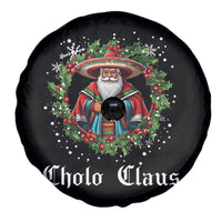 Funny Mexican Santa Spare Tire Cover Cholo Claus Christmas in Mexico