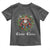Funny Mexican Santa Toddler T Shirt Cholo Claus Christmas in Mexico