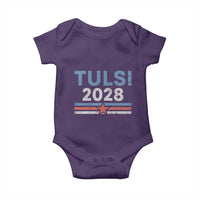 Tulsi Gabbard 2028 Baby Onesie Support Mrs. President Vintage Retro Grunge