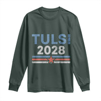 Tulsi Gabbard 2028 Long Sleeve Shirt Support Mrs. President Vintage Retro Grunge