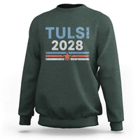 Tulsi Gabbard 2028 Sweatshirt Support Mrs. President Vintage Retro Grunge - Wonder Print Shop
