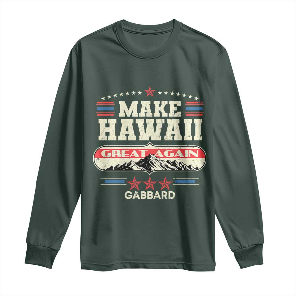 Tulsi Gabbard 2028 Long Sleeve Shirt Make Hawaii Great Again
