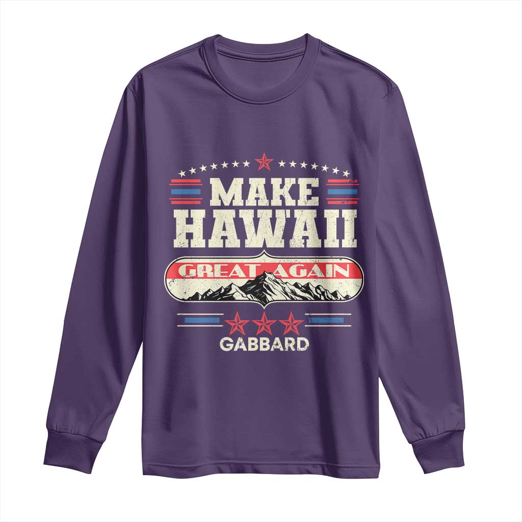 Tulsi Gabbard 2028 Long Sleeve Shirt Make Hawaii Great Again