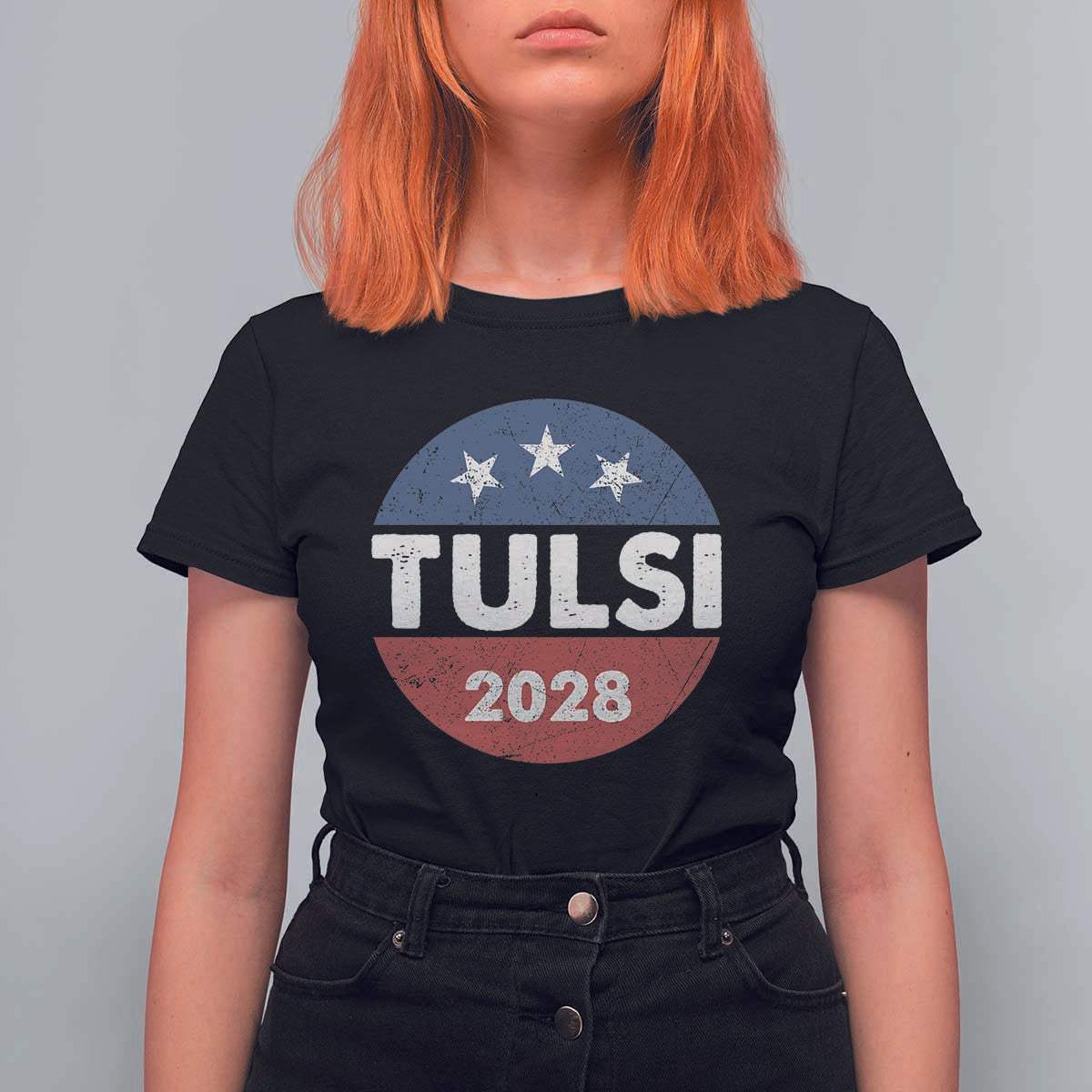 Tulsi Gabbard 2028 T Shirt For Women For President - Wonder Print Shop