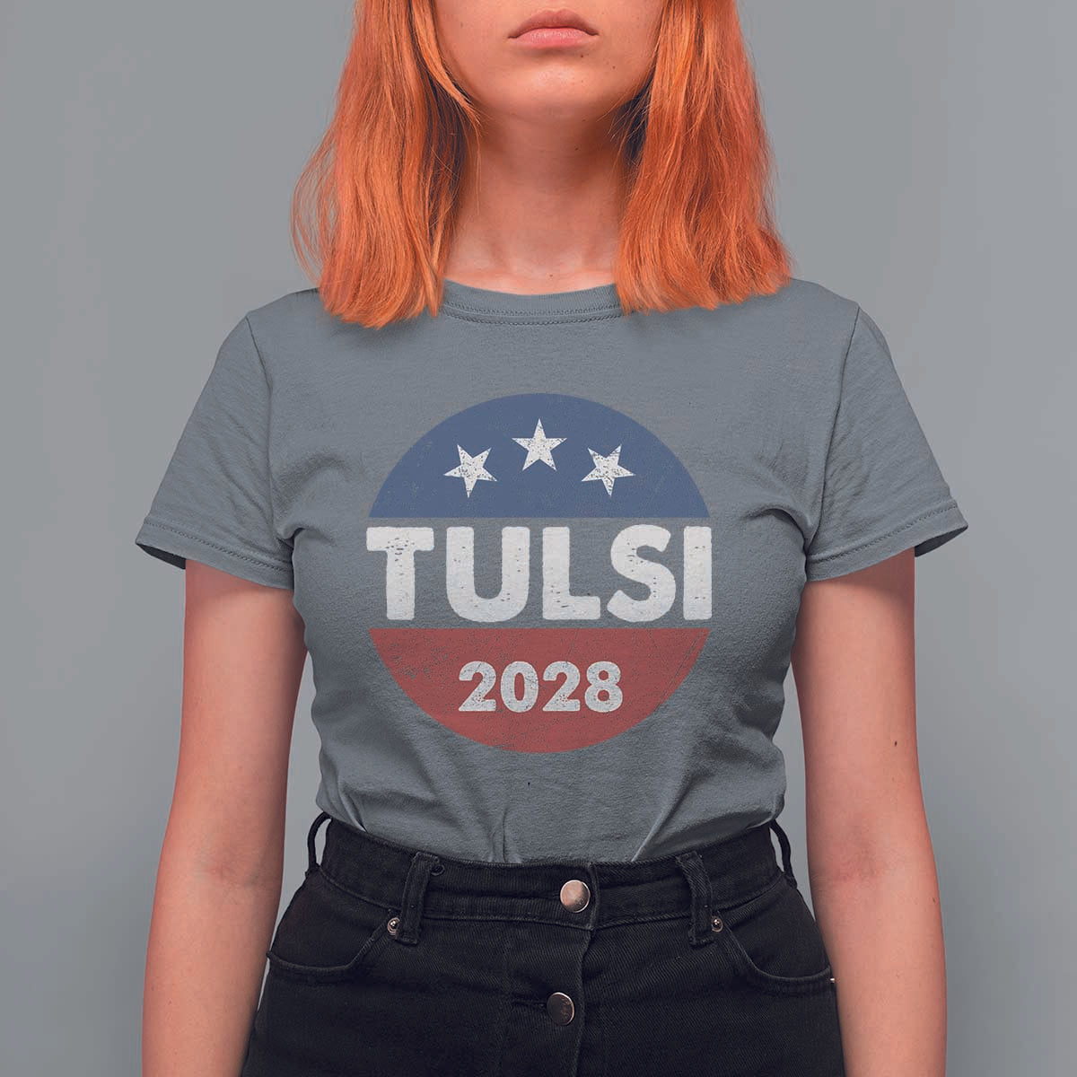Tulsi Gabbard 2028 T Shirt For Women For President - Wonder Print Shop