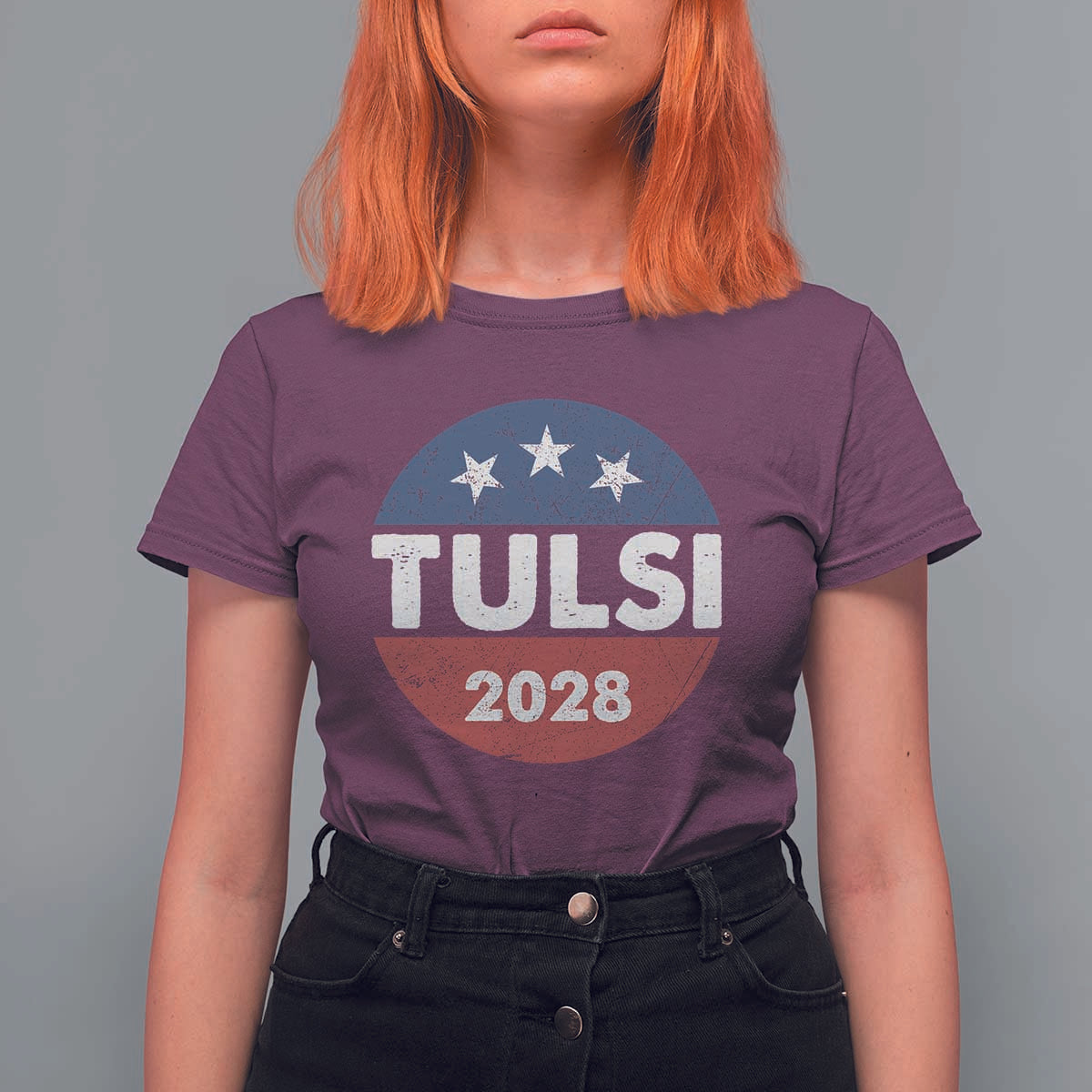 Tulsi Gabbard 2028 T Shirt For Women For President - Wonder Print Shop