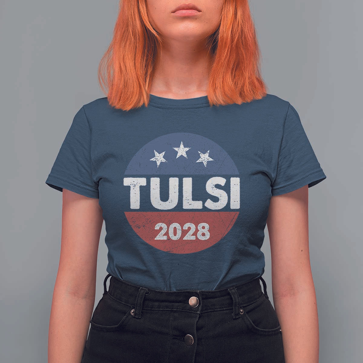 Tulsi Gabbard 2028 T Shirt For Women For President - Wonder Print Shop