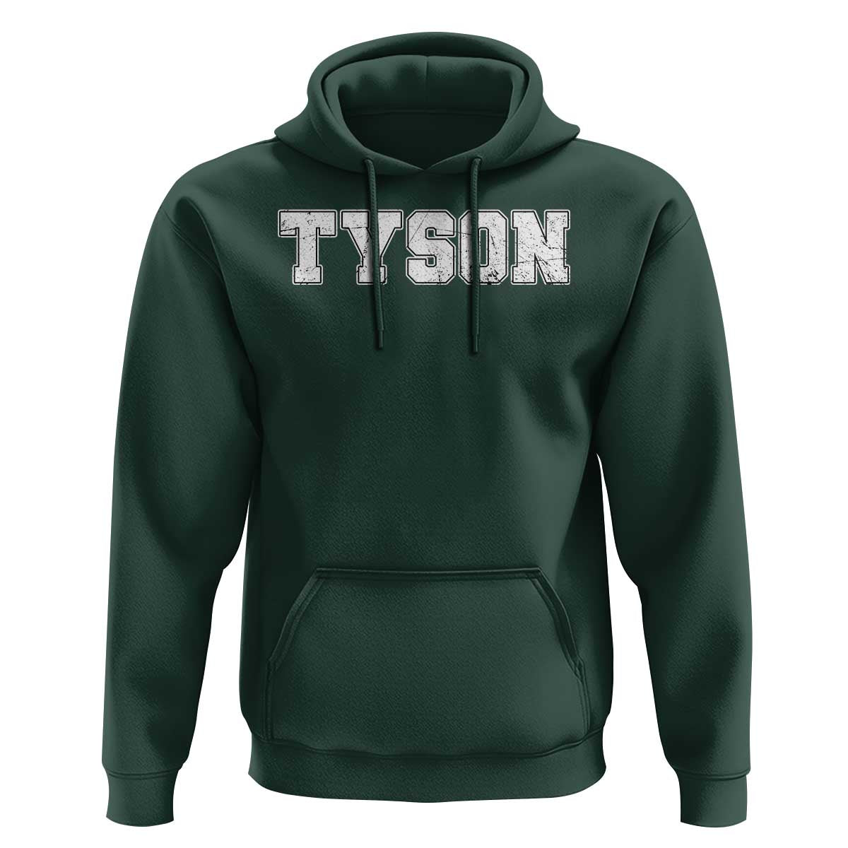Team Tyson Hoodie Family Personalized Name Retro Vintage Minimalism