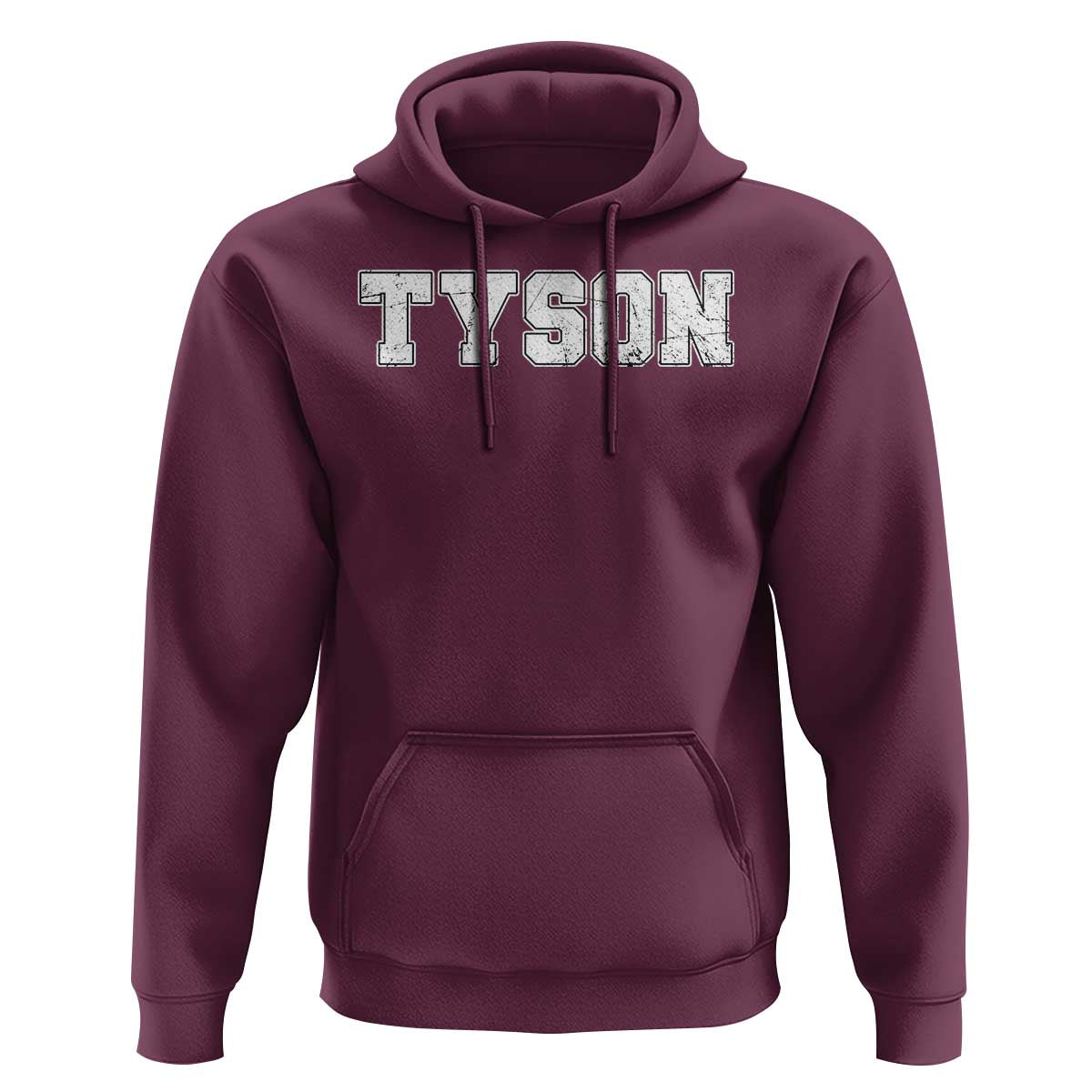 Team Tyson Hoodie Family Personalized Name Retro Vintage Minimalism