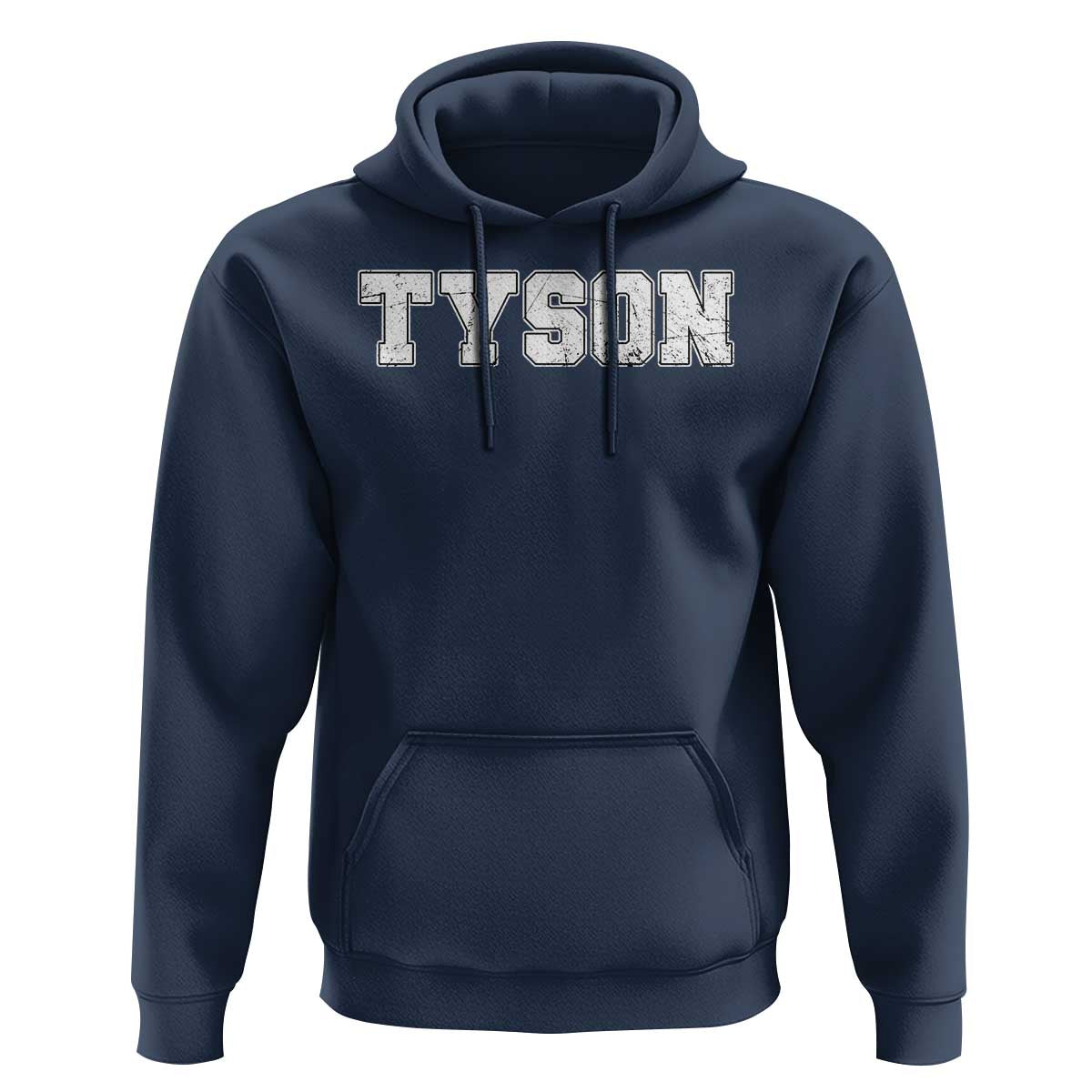 Team Tyson Hoodie Family Personalized Name Retro Vintage Minimalism