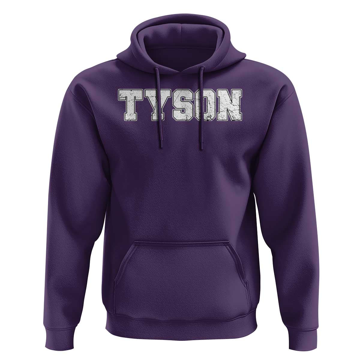 Team Tyson Hoodie Family Personalized Name Retro Vintage Minimalism