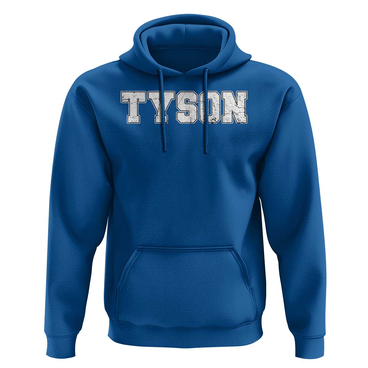 Team Tyson Hoodie Family Personalized Name Retro Vintage Minimalism