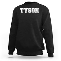 Team Tyson Sweatshirt Family Personalized Name Retro Vintage Minimalism - Wonder Print Shop