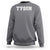 Team Tyson Sweatshirt Family Personalized Name Retro Vintage Minimalism - Wonder Print Shop