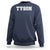 Team Tyson Sweatshirt Family Personalized Name Retro Vintage Minimalism - Wonder Print Shop