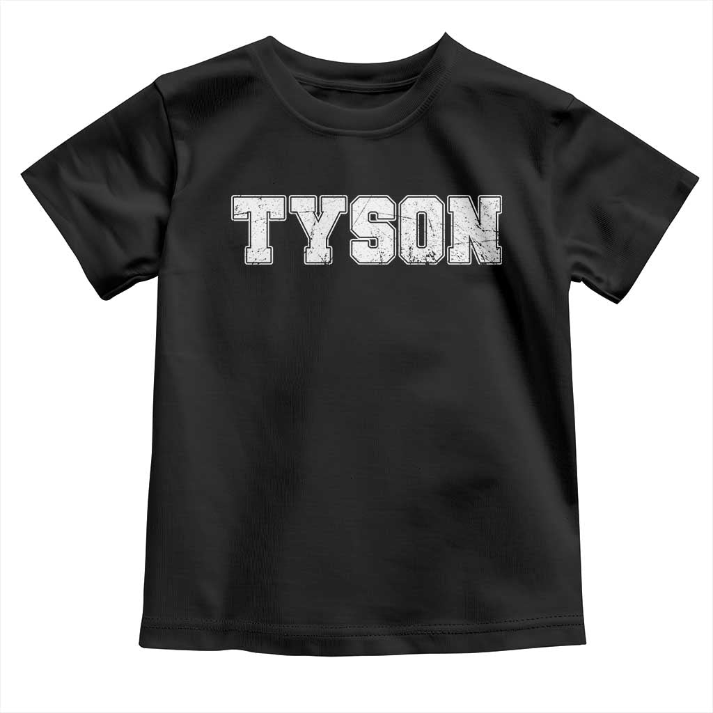 Team Tyson Toddler T Shirt Family Personalized Name Retro Vintage Minimalism