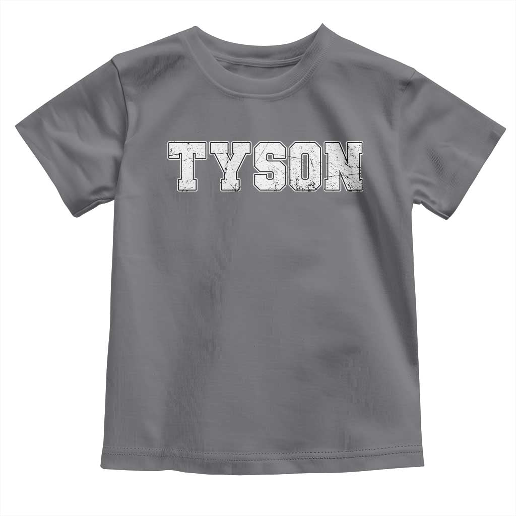 Team Tyson Toddler T Shirt Family Personalized Name Retro Vintage Minimalism