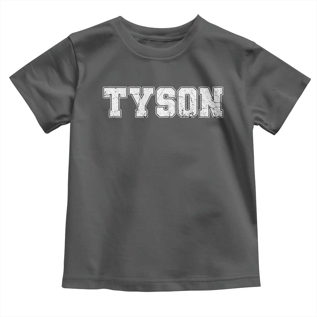 Team Tyson Toddler T Shirt Family Personalized Name Retro Vintage Minimalism