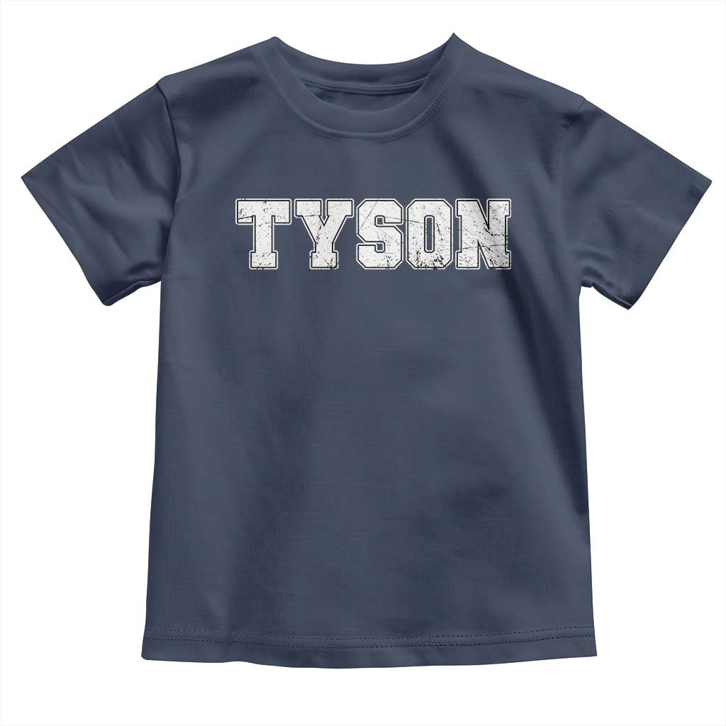 Team Tyson Toddler T Shirt Family Personalized Name Retro Vintage Minimalism