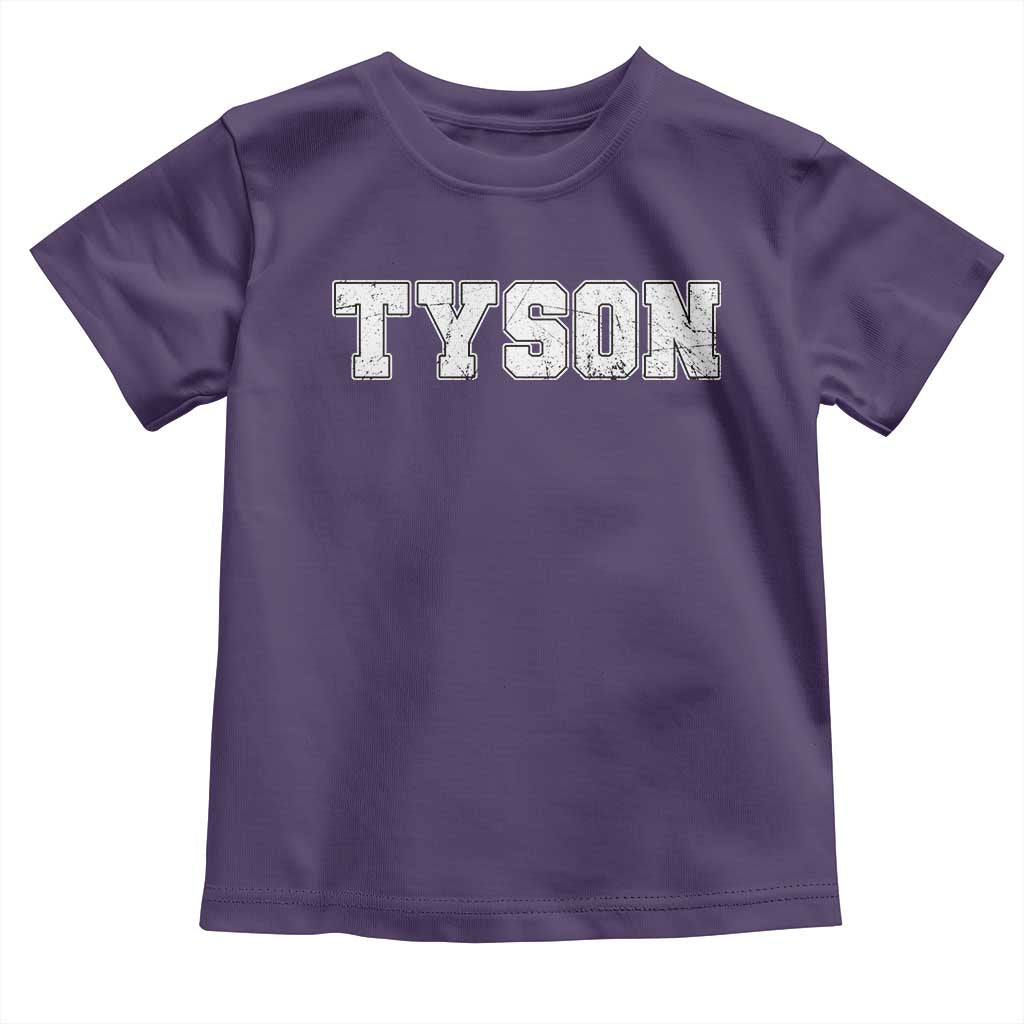 Team Tyson Toddler T Shirt Family Personalized Name Retro Vintage Minimalism