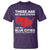 American Republican 2024 T Shirt There Are No Blue States Only Big Blue Cities America Map - Wonder Print Shop