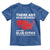 American Republican 2024 Toddler T Shirt There Are No Blue States Only Big Blue Cities America Map