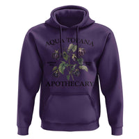 Funny Feminist Hoodie Aqua Tofana Apothecary Vintage Minimalism