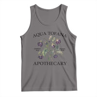 Funny Feminist Tank Top Aqua Tofana Apothecary Vintage Minimalism