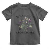 Funny Feminist Toddler T Shirt Aqua Tofana Apothecary Vintage Minimalism