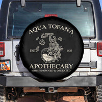 Funny Feminist Spare Tire Cover Aqua Tofana Apothecary Est 1633 Retro Vintage