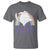 Funny Sarcastic Cat T Shirt Kick Today In The Dick Pastel Rainbow - Wonder Print Shop