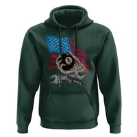 Mechanic Engineer Hoodie Mechanic Auto Car Repair American Flag Vintage Graphic