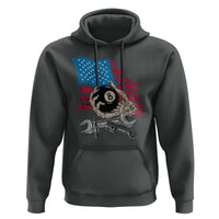 Mechanic Engineer Hoodie Mechanic Auto Car Repair American Flag Vintage Graphic