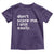 Funny Sarcastic Quote Toddler T Shirt Don't Scare Me I Shit Easily Retro Minimalism