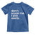 Funny Sarcastic Quote Toddler T Shirt Don't Scare Me I Shit Easily Retro Minimalism