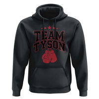 Team Tyson Hoodie Family Personalized Name Retro Red