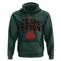 Team Tyson Hoodie Family Personalized Name Retro Red